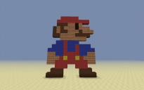 Super Mario 8-Bit Style [Standing]