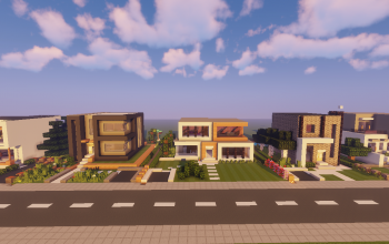 A real architect's building houses in Minecraft tutorial / Modern House #23  