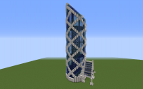Blue Modern Tower