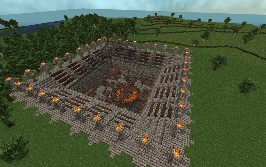 minecraft small pvp arena schematic minecraft small pvp arena schematic