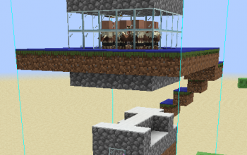 Simple Iron Farm w/ Chicken Farm