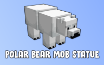 Polar Bear Mob Statue