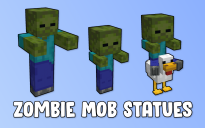 Zombie Mob Statues