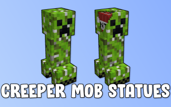 Creeper Mob Statues