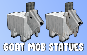Goat Mob Statues