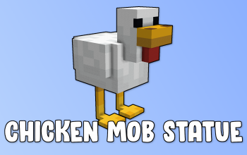 Chicken Mob Statue