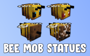 Bee Mob Statues