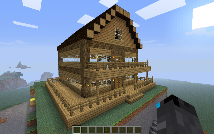 Two story house, creation #1688
