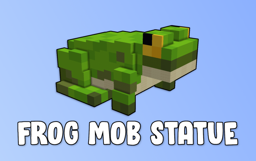 Frog Mob Statue, creation #16927