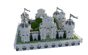 Factions Spawn ❯ HQ Build with a lot of detail 150x150