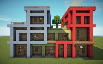 Tetris house
