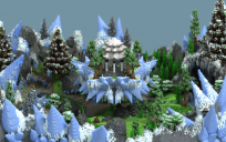 Free Download Minecraft Ice Warzone 400x400