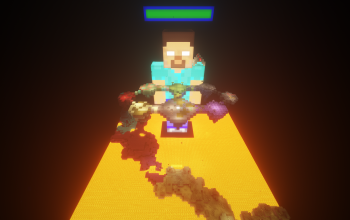 Herobrine Boss Fight 1.17.1