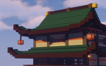 Japanese pagoda Plus Tea House Minecraft schematic