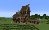 Big Medieval House (World / Schem / Litematica)