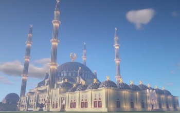 SELİMİYE MOSQUE islamic-ottoman social complex) (minecraft) Turkey