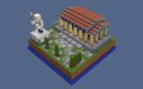 Small Greek Temple