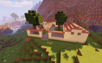 minecraft simple stonebridge