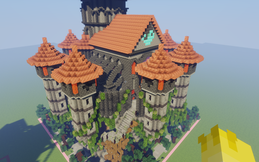 fantasy castle minecraft