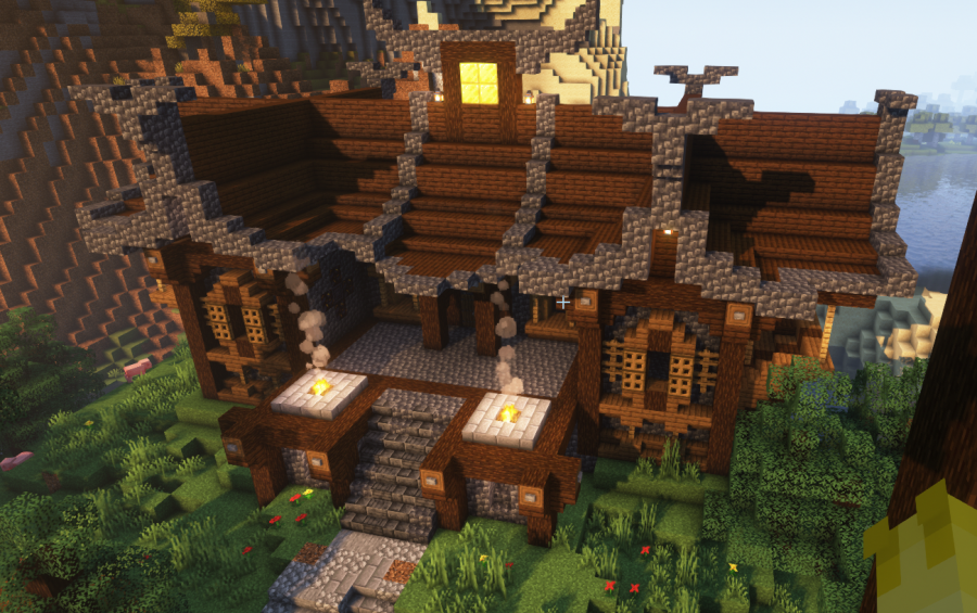 Minecraft: Large Medieval House 1.18  Minecraft mansion, Minecraft houses,  Minecraft house plans