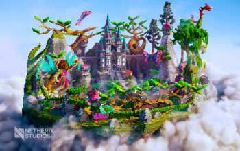 Fairy Island Spawn/Lobby | Fantasy Theme