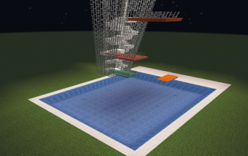 Swimming Pool With Jumpboards