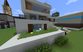 modern mansion