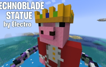 Technoblade Statue