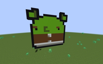 shrek pixer art