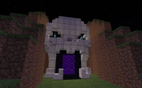 nether_portal_design #2 : The Skull