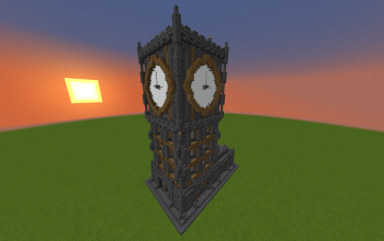 Cobblestone Generator Clock Tower