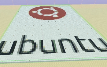 large Ubuntu human logo