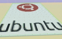 large Ubuntu human logo