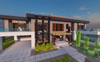 Modern House #132 (Map + Schematics)