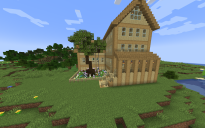 Birch cottage house