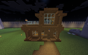 samll wooden house