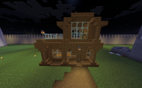 samll wooden house