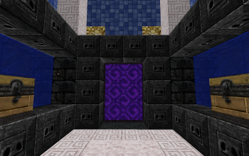Nether Portal Exit featuring Blackstone