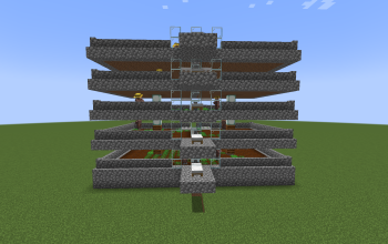 Five floor simple automatic farm