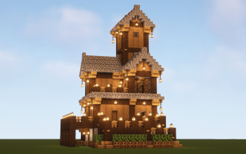 Rural survival house