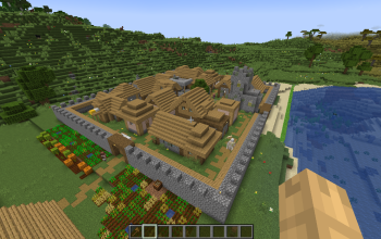Village, walled, NPC theme