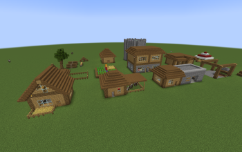 villager house set
