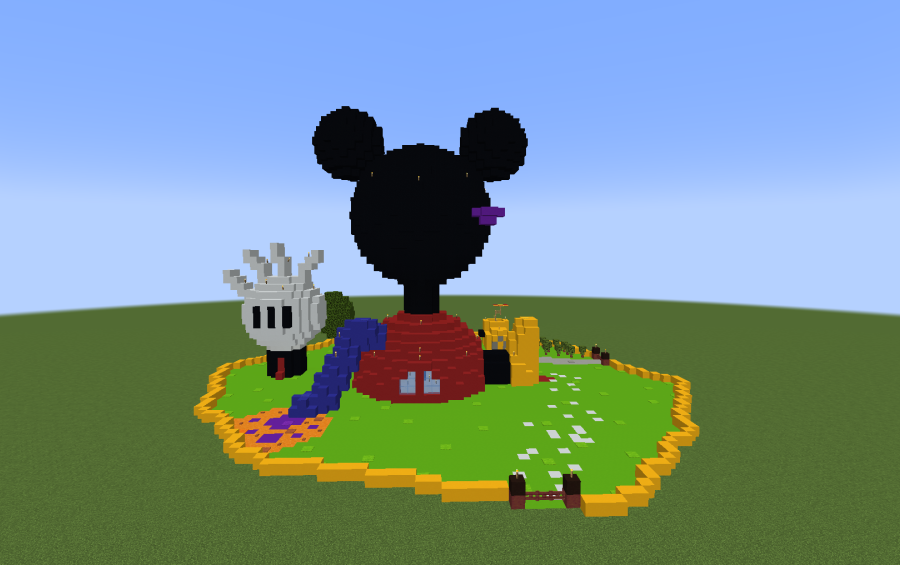Minecraft Skins Mickey Mouse Clubhouse Classic Cartoon Character For Minecraft