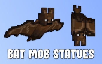 Bat Mob Statues