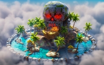 -| HUB |- Skull Island | 300x300