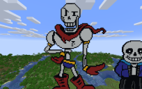 Undertale Papyrus color combat sprite