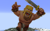 Clash of clan barbarian