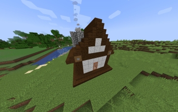 Very easy, simple to build, minecraft starter house