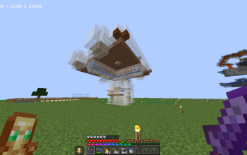 automatic villager farm with separator