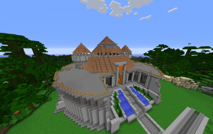 Jurassic Park Visitor Center V2.1 Minecraft Map